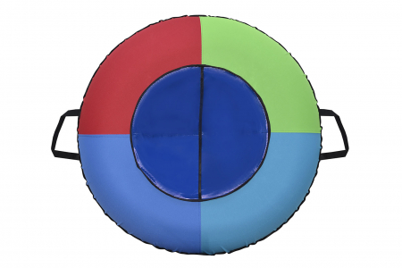 Тюбинги из влагозащитного оксфорда без принта